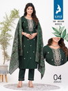 Zeenat By Kaya Roman Silk Kurti With Bottom Dupatta Wholesale Shop In Surat
